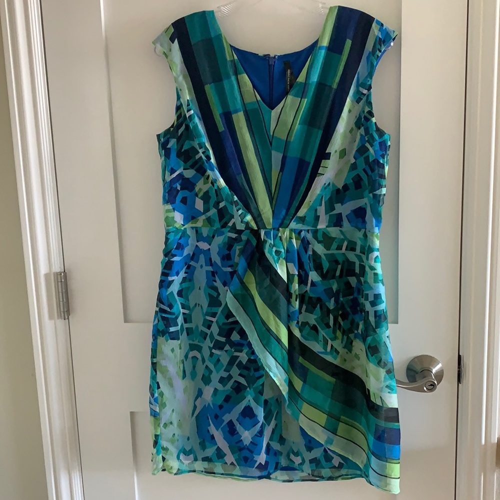 14P Andrew Marc colorful dress